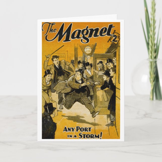 Tarjeta Festiva Billy Bunter Card (Anverso)