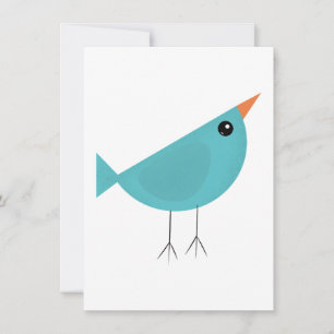 Tarjeta Festiva Birdy