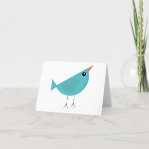 Tarjeta Festiva Birdy