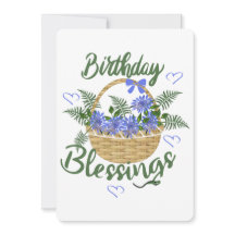 Birthday Blessings