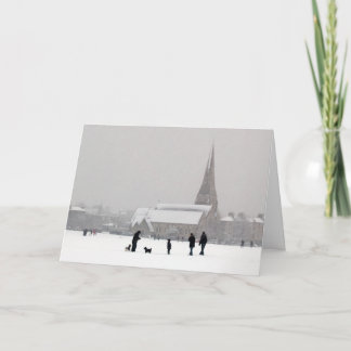 Tarjeta Festiva Blackheath blanco