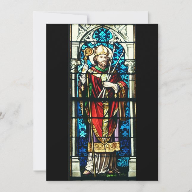 Tarjeta Festiva Blaise de Sebaste (Anverso)
