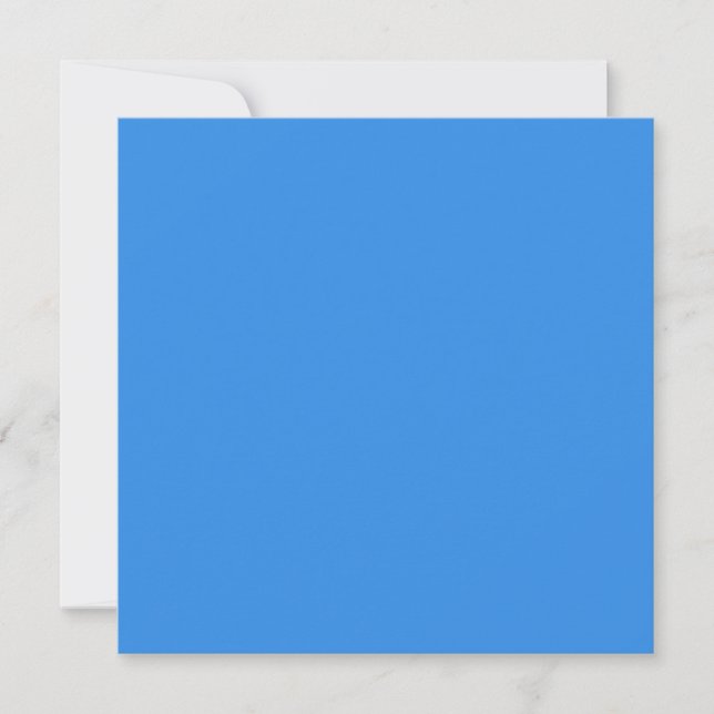 Tarjeta Festiva Bleu de France (color sólido) (Anverso)