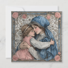 Tarjeta Festiva Bliss de maternidad: letras dulces