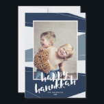 Tarjeta Festiva Bloque geométrico | Hanukkah y Navidades interreli<br><div class="desc">¿Celebrar tanto a Hanukkah como a los Navidades? Este diseño contemporáneo de tarjetas dobles interconfesionales permite ambas celebraciones de la fe. Por un lado, los bloques de color en rojo y blanco festivo con "Feliz Navidad", y por el otro lado, azul y blanco con "Hanukkah feliz" - cada uno con...</div>