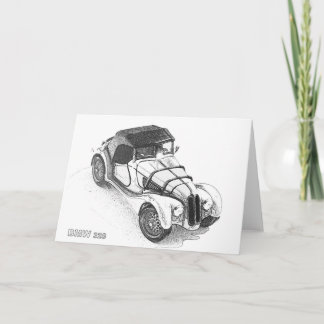 TARJETA FESTIVA BMW 328