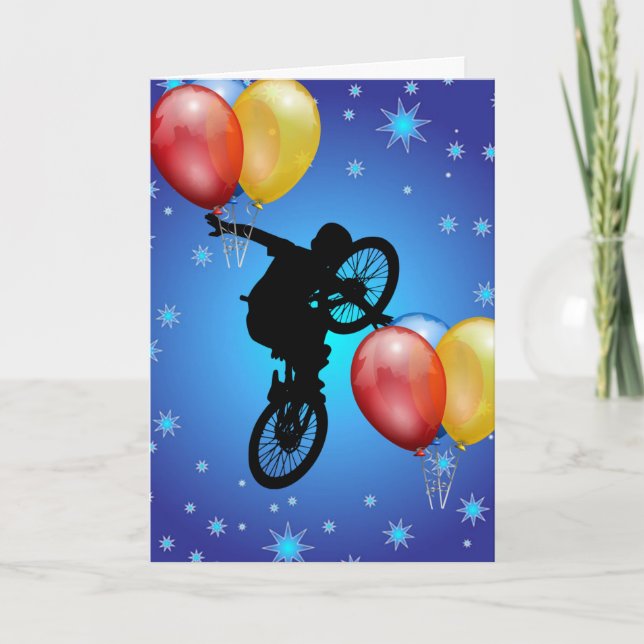 TARJETA FESTIVA BMX (Anverso)