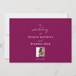 Tarjeta Festiva Boda Personalizada