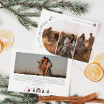 Tarjeta Festiva Boho Arcoiris y Alegría Del Corazón En Todas Las C<br><div class="desc">Celebra la alegría de la temporada con este arcoiris boho y la alegría del corazón en todas las cosas de la tarjeta de festividad de fotos. El guión editable único y de moda crea un toque de encanto e individualidad. Su diseño sencillo incluye arcos bohemios coloridos, corazones y árboles navideños...</div>