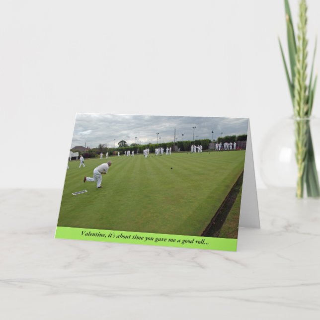 Tarjeta Festiva Bolas de San Valentín (Anverso)