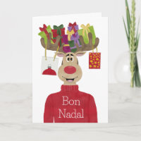 Bon Nadal, Navidades catalanes dan reno