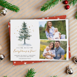 Tarjeta Festiva Bonificación de Cuarentena Todo está Bien 2 Foto