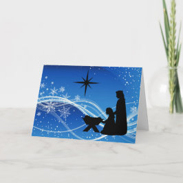 Tarjeta Festiva Bonita carta de Navidades personalizados de la esc