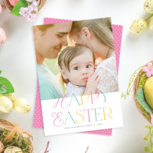 Bonito Pastel Elegant Fotografía de Pascua Feliz