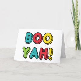Tarjeta Festiva ¡Booyah!