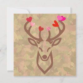 Tarjeta Festiva Bosque profundo y cielos tan amplios 