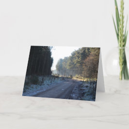 Tarjeta Festiva Bosque Tentsmuir