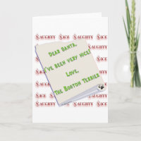 Boston Terrier Naughty o Nice