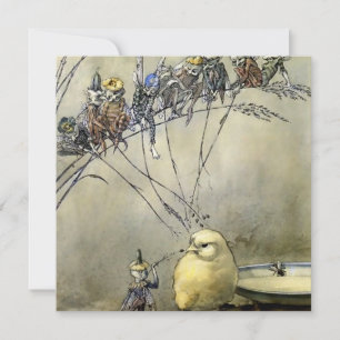 Tarjeta Festiva “Bother the Gnat” de A Duncan Carse