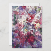 Bouquet De Flores De Verano En Acuarelas