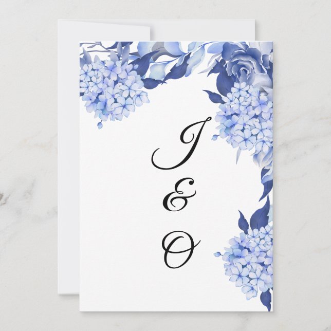 Tarjeta Festiva Bouquet floral blooming garden (Anverso)