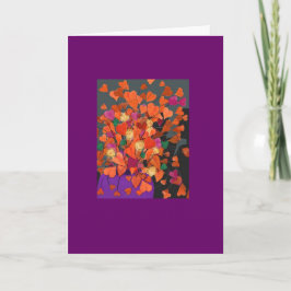 Tarjeta Festiva Bouquet of Hearts - Valentine