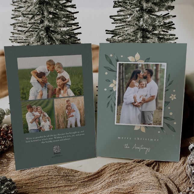 Tarjeta Festiva Bright Boughs | Foto de Navidades botánicos (Subido por el creador)