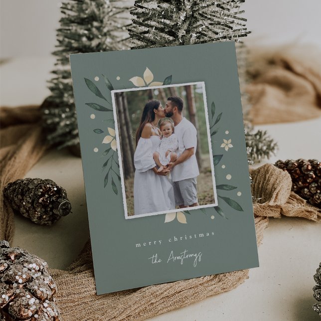 Tarjeta Festiva Bright Boughs | Foto de Navidades botánicos (Subido por el creador)