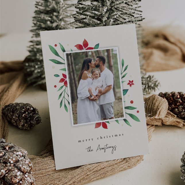 Tarjeta Festiva Bright Boughs | Foto de Navidades botánicos (Subido por el creador)