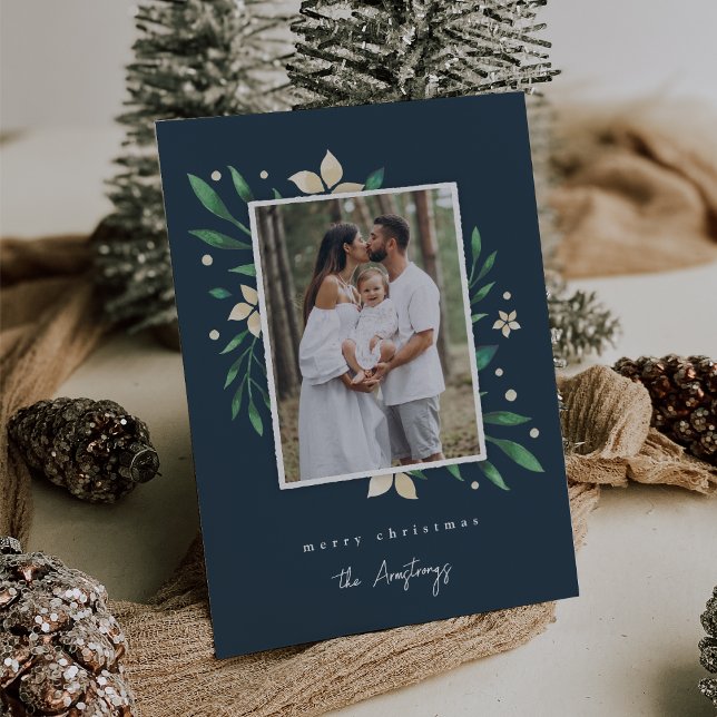 Tarjeta Festiva Bright Boughs | Foto de Navidades botánicos (Subido por el creador)