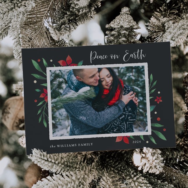 Tarjeta Festiva Bright Boughs | Foto de Peace On Earth (Subido por el creador)