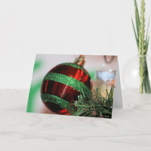 Tarjeta Festiva Brillante