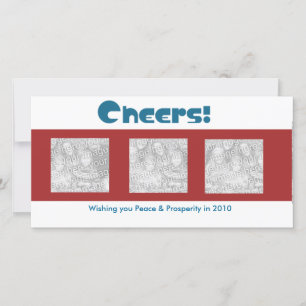 Tarjeta Festiva Brindis por el Año Nuevo...