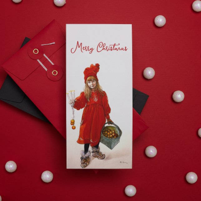Tarjeta Festiva Brita como Navidades de arte de Iduna Carl Larsson (Subido por el creador)