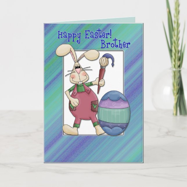 Tarjeta Festiva Brother Easter Card (Anverso)