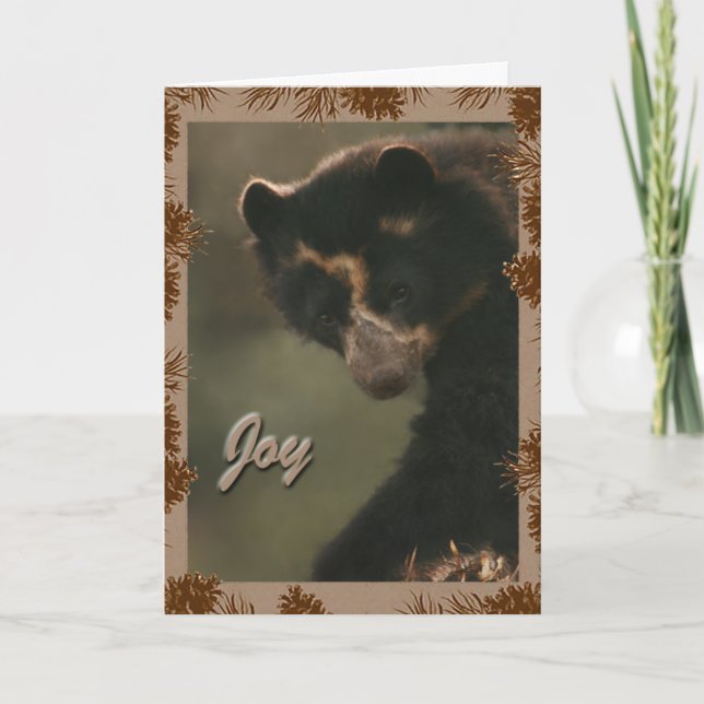 Tarjeta Festiva ¡Bubu desea alegría a todos! (Anverso)