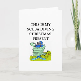 Tarjeta Festiva buceo
