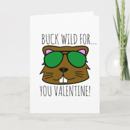 Tarjeta Festiva Buck WIld