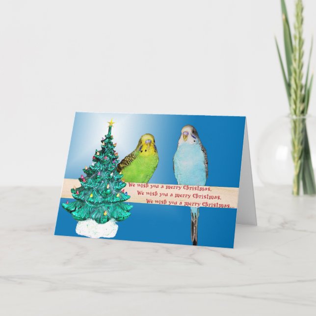 Tarjeta Festiva Buen año de Chirpin (Anverso)