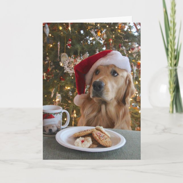 Tarjeta Festiva ¡Buen perro! (Anverso)