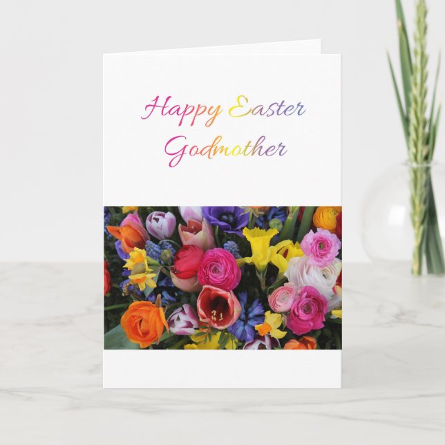 Tarjeta Festiva Buena Pascua (Anverso)