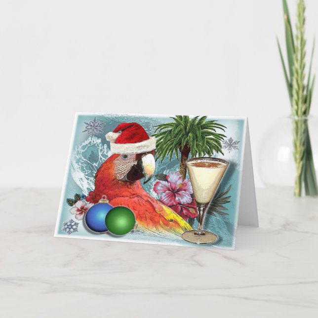 Tarjeta Festiva Buenas fiestas (Anverso)