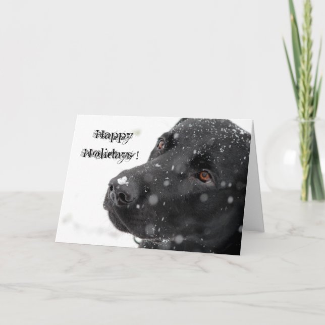 Tarjeta Festiva ¡Buenas fiestas! (Anverso)