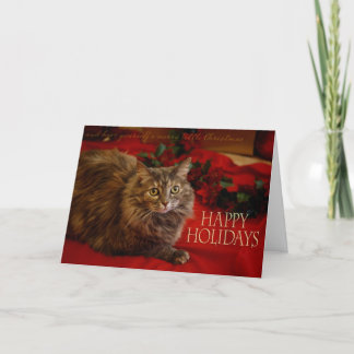 Tarjeta Festiva Buenas fiestas