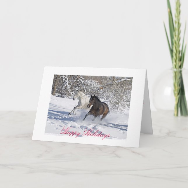 Tarjeta Festiva Buenas fiestas (Anverso)