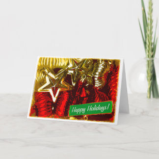 Tarjeta Festiva Buenas fiestas diseño 5