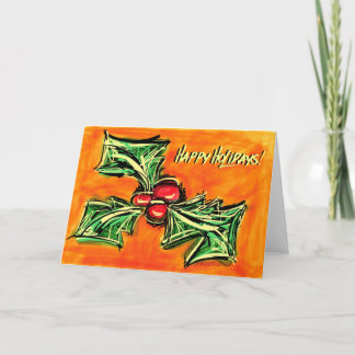 Tarjeta Festiva ¡Buenas fiestas! (espacio en blanco dentro)