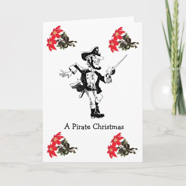 Tarjeta Festiva Buenos Navidades Sangrientos (Anverso)