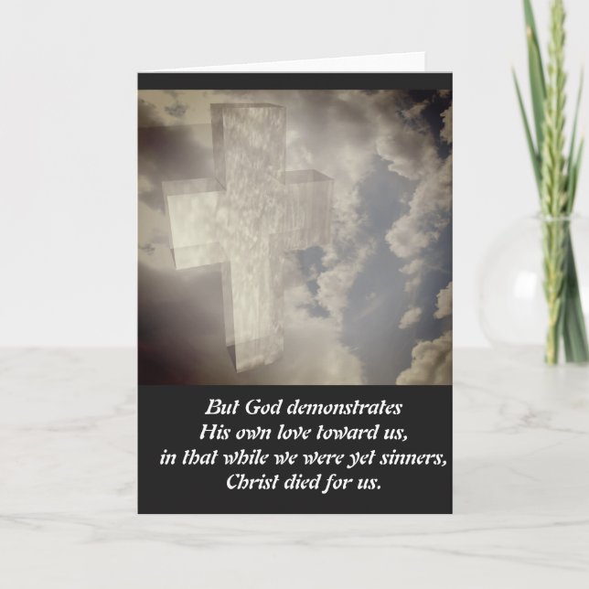 Tarjeta Festiva buenos viernes, feriados religiosos (Anverso)