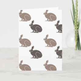 Tarjeta Festiva Bunnies de chocolate